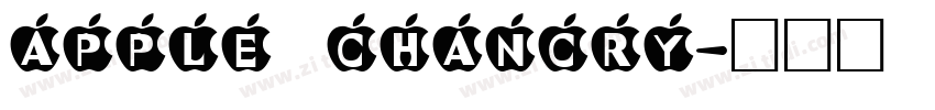 apple chancry字体转换